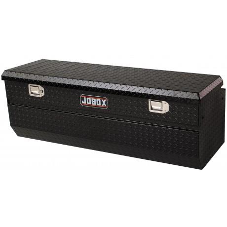 jobox PAH1421002 46 black aluminum compact truck chest Jobsite
